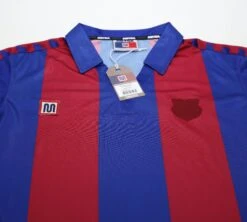 1982-89 Meyba Retro Blaugrana Home Football Shirt New(1984 89 Meyba Retro Blaugrana Home Football Shirt New) 3 1982-89 Meyba Retro Blaugrana Home Football Shirt New(1984 89 Meyba Retro Blaugrana Home Football Shirt New) -Football Shirt Collective 1982 89 meyba retro blaugrana home football shirt new 42055878476023