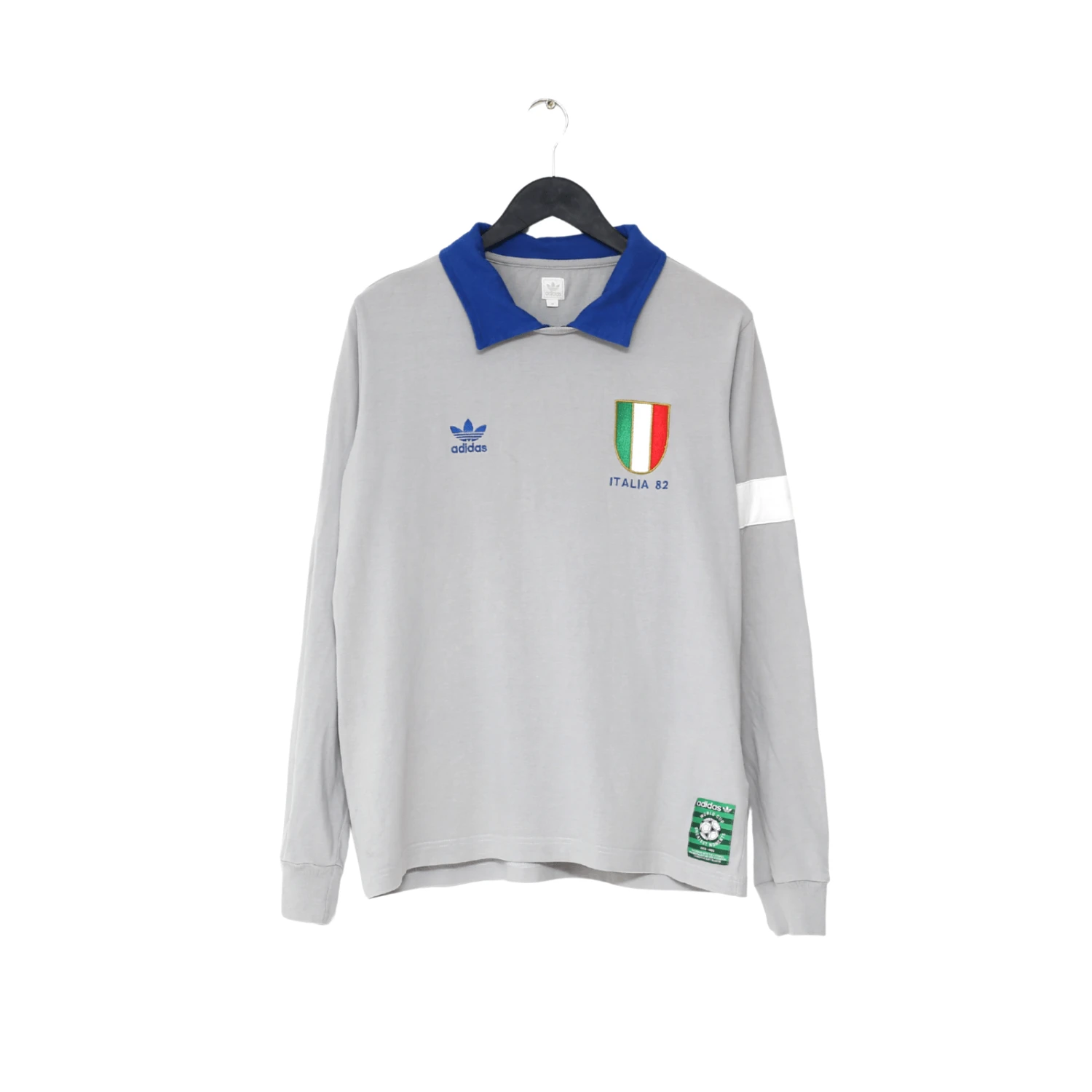 1982 ZOFF #1 Italy Retro adidas Originals World Cup 82 Goalkeeper Shirt (M) GK(1982 zoff 1 italy retro adidas originals world cup 82 goalkeeper shirt m gk) 1982 ZOFF #1 Italy Retro Adidas Originals World Cup 82 Goalkeeper Shirt (M) GK(1982 Zoff 1 Italy Retro Adidas Originals World Cup 82 Goalkeeper Shirt M Gk) -Football Shirt Collective 1982 zoff 1 italy retro adidas originals world cup 82 goalkeeper shirt m gk 1171037542
