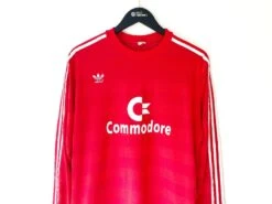 1984/89 BAYERN MUNICH Vintage Adidas Home LS Football Shirt (M) COMMODORE(1984 89 Bayern Munich Vintage Adidas Home Ls Football Shirt M Commodore) 2 1984/89 BAYERN MUNICH Vintage Adidas Home LS Football Shirt (M) COMMODORE(1984 89 Bayern Munich Vintage Adidas Home Ls Football Shirt M Commodore) -Football Shirt Collective 1984 89 bayern munich vintage adidas home ls football shirt m commodore 39813528289527