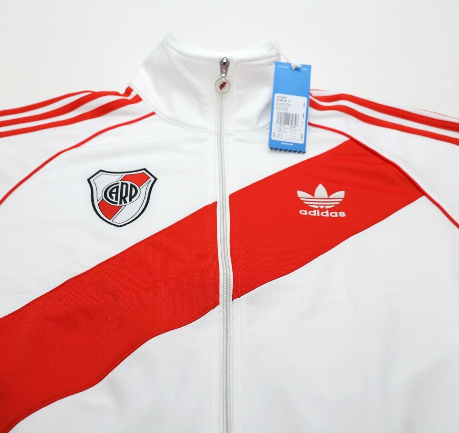 1985/86 RIVER PLATE Retro adidas Originals Football Track Top Jacket (M) BNWT(1985 86 river plate retro adidas originals football track top jacket m bnwt) 1985/86 RIVER PLATE Retro Adidas Originals Football Track Top Jacket (M) BNWT(1985 86 River Plate Retro Adidas Originals Football Track Top Jacket M Bnwt) -Football Shirt Collective 1985 86 river plate retro adidas originals football track top jacket m bnwt 43018465345783