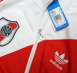 1985/86 RIVER PLATE Retro Adidas Originals Football Track Top Jacket (M) BNWT(1985 86 River Plate Retro Adidas Originals Football Track Top Jacket M Bnwt) 8 1985/86 RIVER PLATE Retro Adidas Originals Football Track Top Jacket (M) BNWT(1985 86 River Plate Retro Adidas Originals Football Track Top Jacket M Bnwt) -Football Shirt Collective 1985 86 river plate retro adidas originals football track top jacket m bnwt 43018465509623