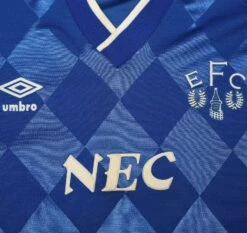 1986/89 Everton Vintage Umbro Home Football Shirt Jersey (M)(1986 89 Everton Vintage Umbro Home Football Shirt Jersey M) -Football Shirt Collective 1986 89 everton vintage umbro home football shirt jersey m 43481110020343