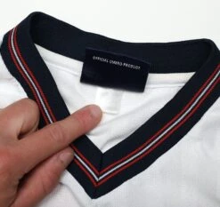 1986 BARNES #19 England Retro Umbro Home Football Shirt (L) Mexico World Cup(1986 Barnes 19 England Retro Umbro Home Football Shirt L Mexico World Cup) -Football Shirt Collective 1986 barnes 19 england retro umbro home football shirt l mexico world cup 1171895386