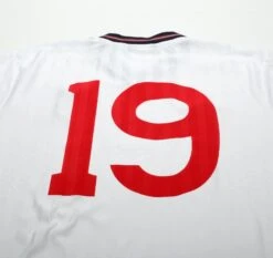 1986 BARNES #19 England Retro Umbro Home Football Shirt (L) Mexico World Cup(1986 Barnes 19 England Retro Umbro Home Football Shirt L Mexico World Cup) -Football Shirt Collective 1986 barnes 19 england retro umbro home football shirt l mexico world cup 1171895390