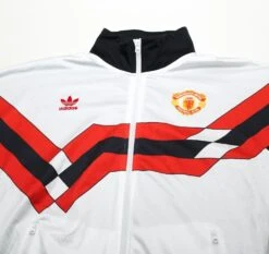 1988/90 MANCHESTER UNITED Retro Adidas Originals Track Top (M)(1988 90 Manchester United Retro Adidas Originals Track Top M) -Football Shirt Collective 1988 90 manchester united retro adidas originals track top m 1171895524