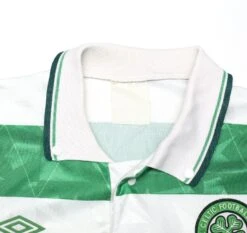 1989/91 CELTIC Vintage Umbro Home Football Shirt (M)(1989 91 Celtic Vintage Umbro Home Football Shirt M) -Football Shirt Collective 1989 91 celtic vintage umbro home football shirt m 1183780612