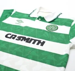 1989/91 CELTIC Vintage Umbro Home Football Shirt (M)(1989 91 Celtic Vintage Umbro Home Football Shirt M) -Football Shirt Collective 1989 91 celtic vintage umbro home football shirt m 1183780615