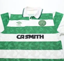 1989/91 CELTIC Vintage Umbro Home Football Shirt (M)(1989 91 Celtic Vintage Umbro Home Football Shirt M) -Football Shirt Collective 1989 91 celtic vintage umbro home football shirt m 1183780617