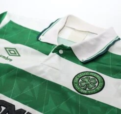 1989/91 CELTIC Vintage Umbro Home Football Shirt (M)(1989 91 Celtic Vintage Umbro Home Football Shirt M) -Football Shirt Collective 1989 91 celtic vintage umbro home football shirt m 1183780623