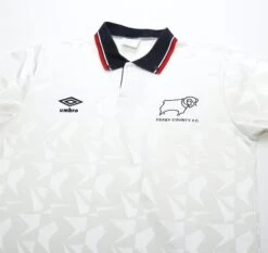 1989/91 DERBY COUNTY Vintage Umbro Home Football Shirt (M)(1989 91 Derby County Vintage Umbro Home Football Shirt M) -Football Shirt Collective 1989 91 derby county vintage umbro home football shirt m 1169747074