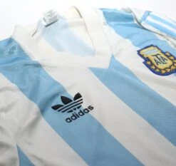 1990/91 Argentina Vintage Adidas Home Football Shirt (M) 38/40(1990 91 Argentina Vintage Adidas Home Football Shirt M 38 40) -Football Shirt Collective 1990 91 argentina vintage adidas home football shirt m 38 40 71541274804598
