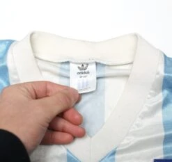 1990/91 Argentina Vintage Adidas Home Football Shirt (M) 38/40(1990 91 Argentina Vintage Adidas Home Football Shirt M 38 40) -Football Shirt Collective 1990 91 argentina vintage adidas home football shirt m 38 40 71541274935670