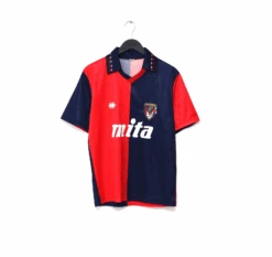 1990/91 GENOA Vintage Errea Home Football Shirt (M)(1990 91 Genoa Vintage Errea Home Football Shirt M)