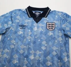 1990/92 ENGLAND Retro Official Umbro Re-Issue 3rd Football Shirt (S) Italia 90(1990 92 England Retro Official Umbro Re Issue 3rd Football Shirt S Italia 90) -Football Shirt Collective 1990 92 england retro official umbro re issue 3rd football shirt s italia 90 73402827243894