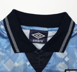 1990/92 ENGLAND Retro Official Umbro Re-Issue 3rd Football Shirt (S) Italia 90(1990 92 England Retro Official Umbro Re Issue 3rd Football Shirt S Italia 90) -Football Shirt Collective 1990 92 england retro official umbro re issue 3rd football shirt s italia 90 73402827866486