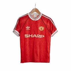 1990-92 Manchester United Adidas Home Shirt S (Good)(1990 92 Manchester United Home Shirt L)