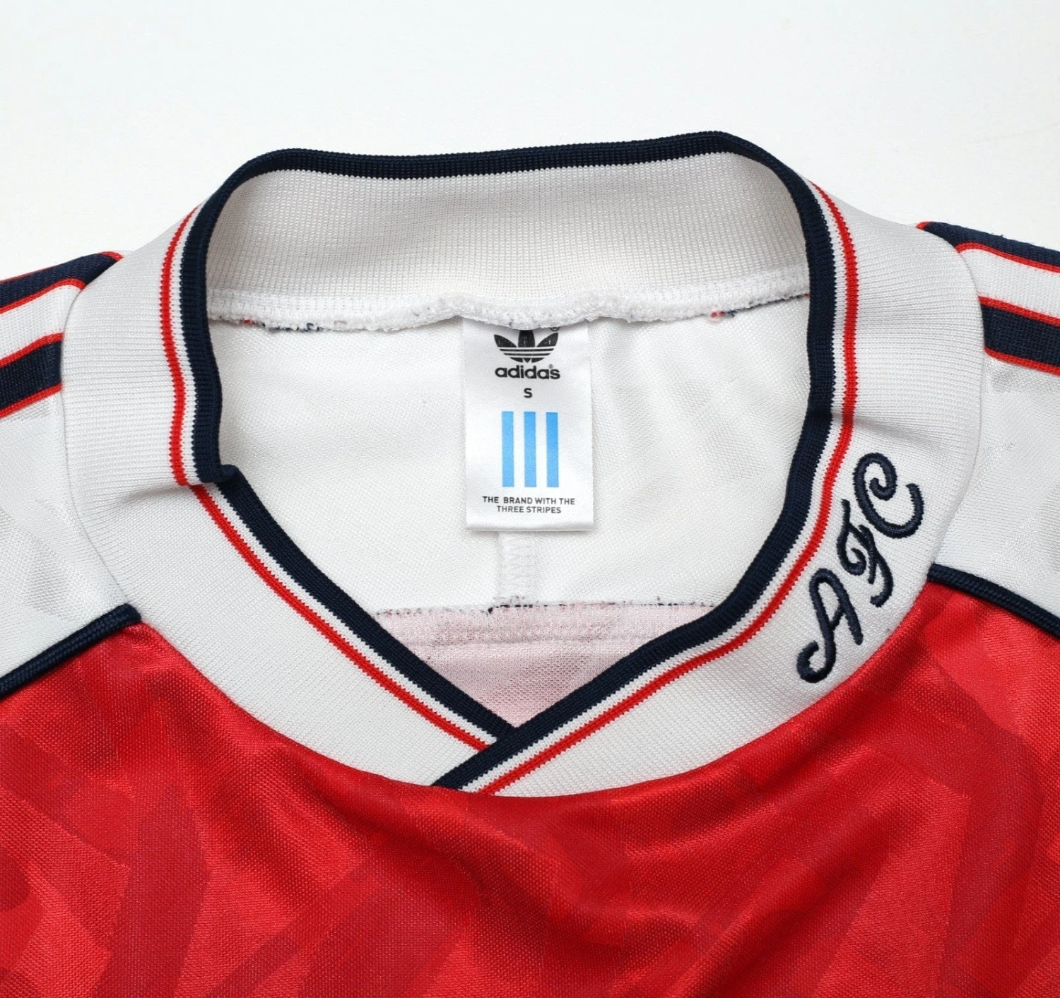 1990/92 WRIGHT #8 Arsenal Retro adidas Originals Home Football Shirt (S)(1990 92 wright 8 arsenal retro adidas originals home football shirt s) 1990/92 WRIGHT #8 Arsenal Retro Adidas Originals Home Football Shirt (S)(1990 92 Wright 8 Arsenal Retro Adidas Originals Home Football Shirt S) -Football Shirt Collective 1990 92 wright 8 arsenal retro adidas originals home football shirt s 1181567149