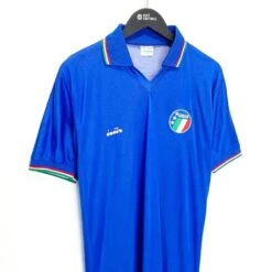 1990 MALDINI #7 Italy Vintage Diadora Home Football Shirt Italia 90 (M) AC Milan(1990 Maldini 7 Italy Vintage Diadora Home Football Shirt Italia 90 M Ac Milan) 4 1990 MALDINI #7 Italy Vintage Diadora Home Football Shirt Italia 90 (M) AC Milan(1990 Maldini 7 Italy Vintage Diadora Home Football Shirt Italia 90 M Ac Milan) -Football Shirt Collective 1990 maldini 7 italy vintage diadora home football shirt italia 90 m ac milan 39813215027447
