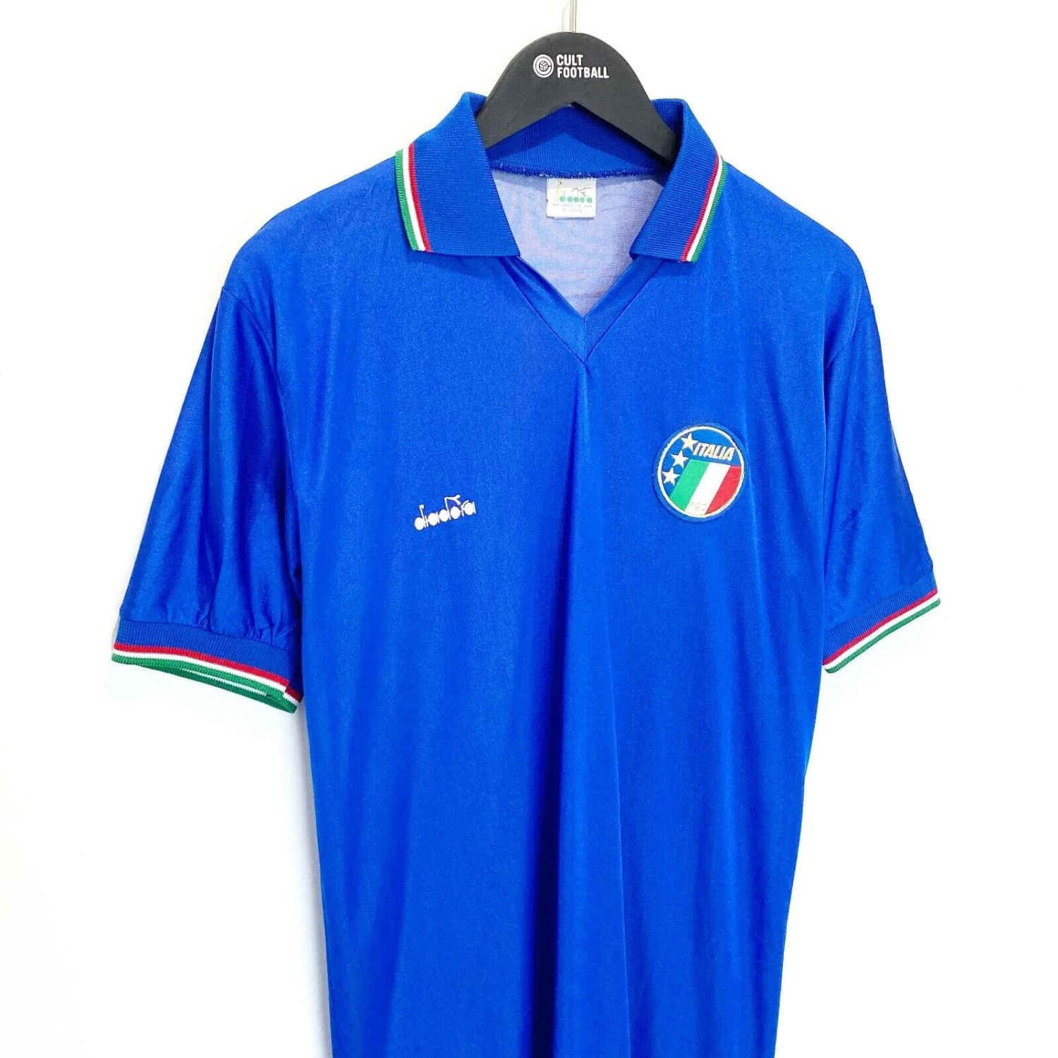 1990 MALDINI #7 Italy Vintage Diadora Home Football Shirt Italia 90 (M) AC Milan(1990 maldini 7 italy vintage diadora home football shirt italia 90 m ac milan) 1990 MALDINI #7 Italy Vintage Diadora Home Football Shirt Italia 90 (M) AC Milan(1990 Maldini 7 Italy Vintage Diadora Home Football Shirt Italia 90 M Ac Milan) -Football Shirt Collective 1990 maldini 7 italy vintage diadora home football shirt italia 90 m ac milan 39813215027447