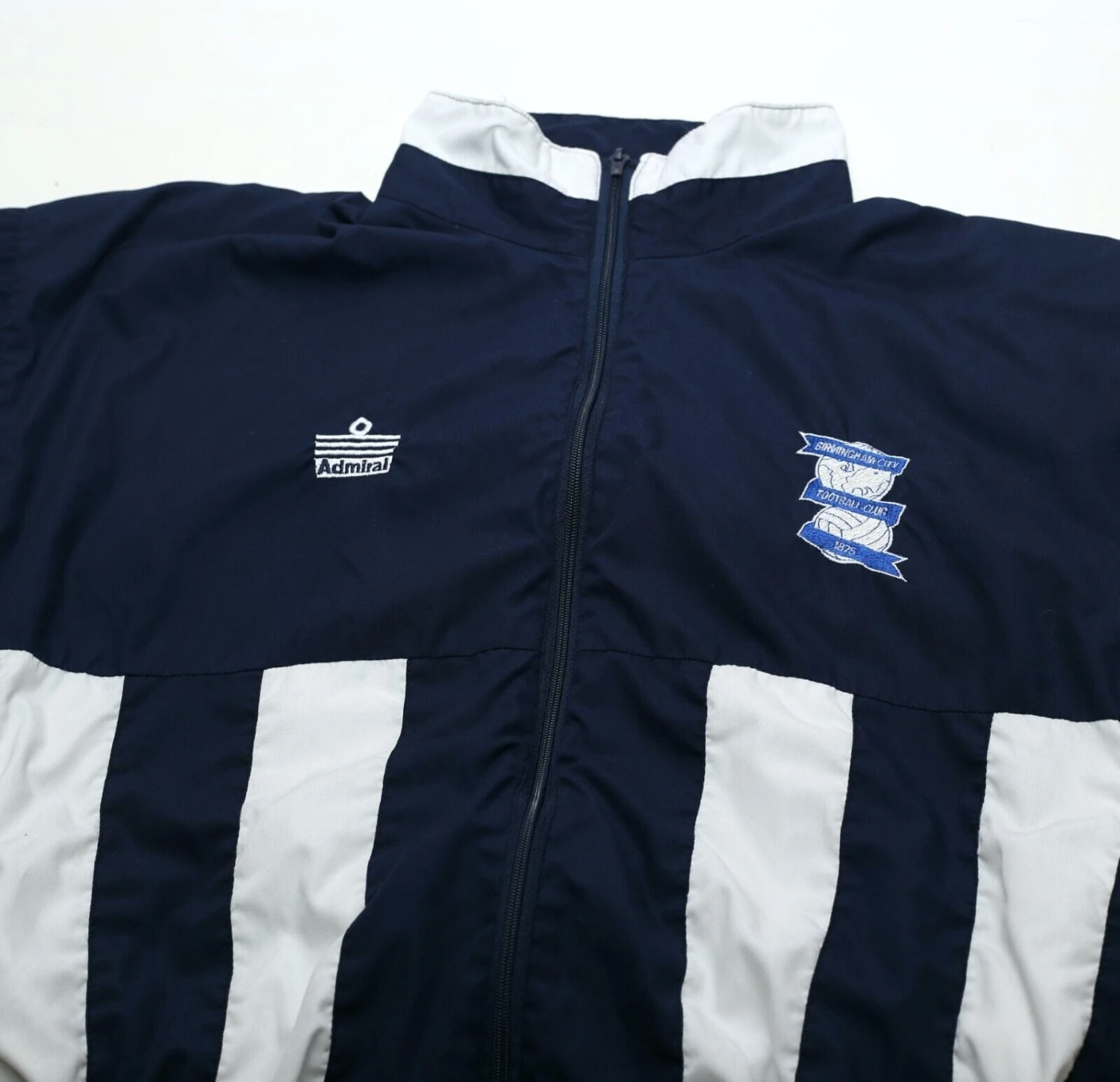1990's Birmingham City Vintage Admiral Football Track Top Jacket (S)(1990s birmingham city vintage admiral football track top jacket s) 1990's Birmingham City Vintage Admiral Football Track Top Jacket (S)(1990s Birmingham City Vintage Admiral Football Track Top Jacket S) -Football Shirt Collective 1990 s birmingham city vintage admiral football track top jacket s 58322972246263