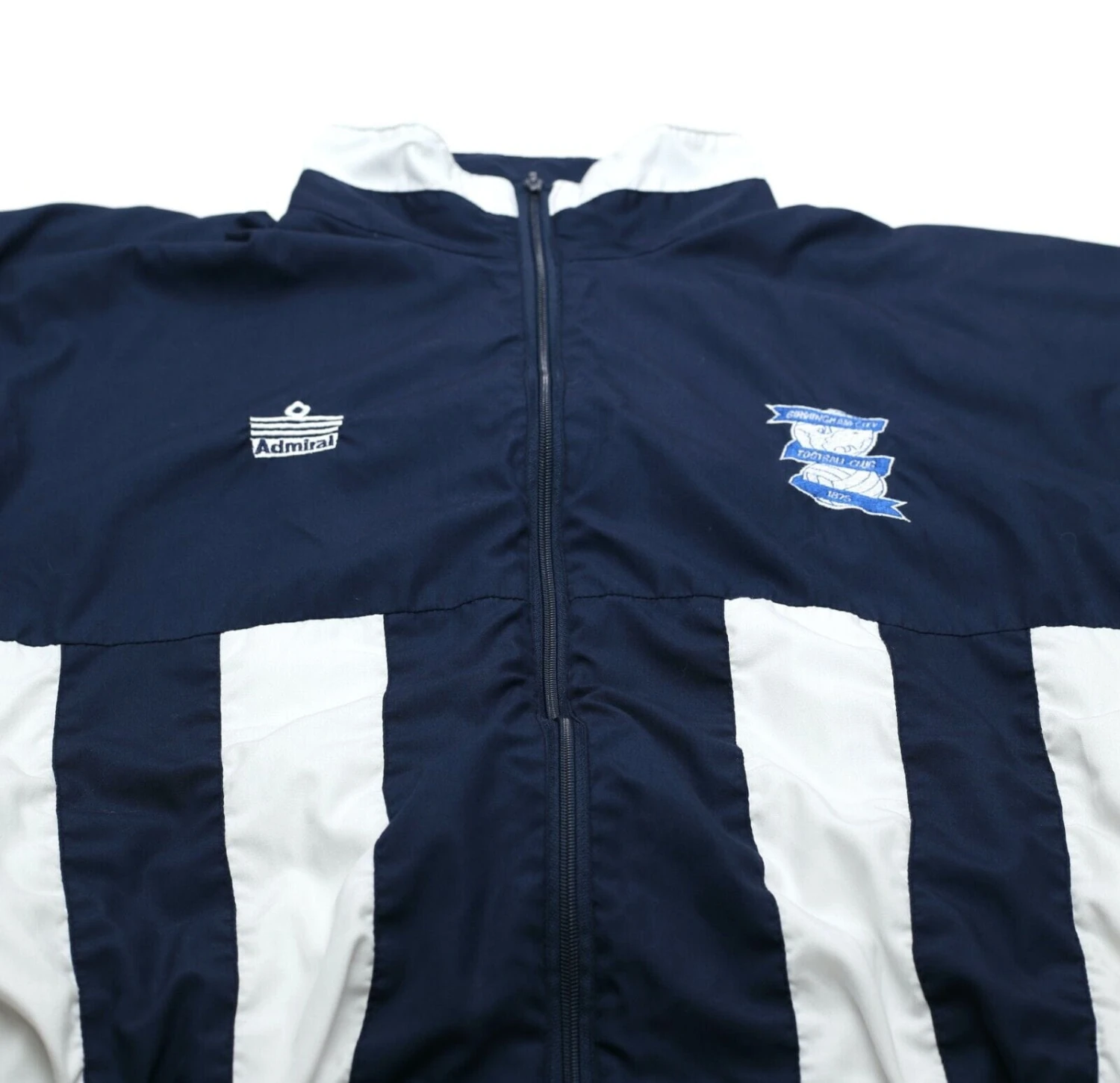 1990's Birmingham City Vintage Admiral Football Track Top Jacket (S)(1990s birmingham city vintage admiral football track top jacket s) 1990's Birmingham City Vintage Admiral Football Track Top Jacket (S)(1990s Birmingham City Vintage Admiral Football Track Top Jacket S) -Football Shirt Collective 1990 s birmingham city vintage admiral football track top jacket s 58322972279031