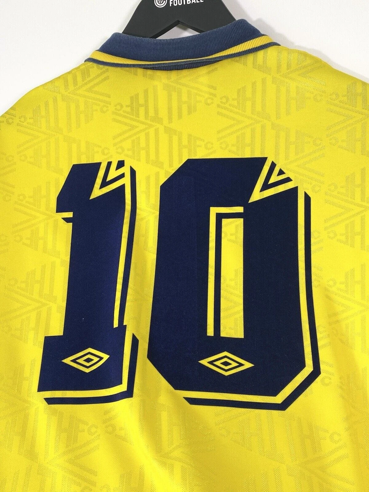 1991/93 LINEKER/SHERINGHAM #10 Tottenham Hotspur Vintage Umbro Away Football Shirt (L)(1991 92 lineker 10 tottenham hotspur vintage umbro away football shirt l) 1991/93 LINEKER/SHERINGHAM #10 Tottenham Hotspur Vintage Umbro Away Football Shirt (L)(1991 92 Lineker 10 Tottenham Hotspur Vintage Umbro Away Football Shirt L) -Football Shirt Collective 1991 92 lineker 10 tottenham hotspur vintage umbro away football shirt l 39813485461751