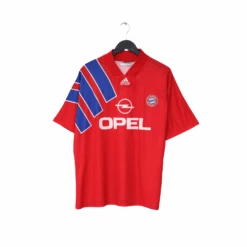 1991/93 BAYERN MUNICH Vintage Adidas Home Football Shirt (L) 40/42(1991 93 Bayern Munich Vintage Adidas Home Football Shirt L 40 42)