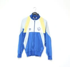 1991/93 EVERTON Vintage Umbro Football Track Top Jacket (S/M)(1991 93 Everton Vintage Umbro Football Track Top Jacket S M)