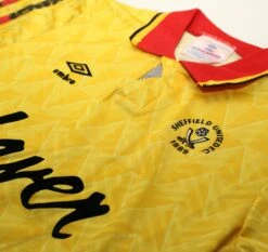 1991/93 Sheffield United Vintage Umbro Away Football Shirt (S)(1991 93 Sheffield United Vintage Umbro Away Football Shirt S) 2 1991/93 Sheffield United Vintage Umbro Away Football Shirt (S)(1991 93 Sheffield United Vintage Umbro Away Football Shirt S) -Football Shirt Collective 1991 93 sheffield united vintage umbro away football shirt s 73224457847158