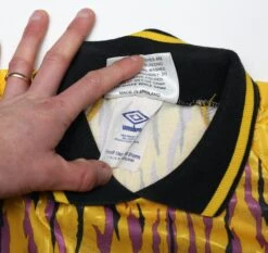 1991/93 Tottenham Hotspur #1 Vintage Umbro Goalkeeper Football Shirt (S) GK(1991 93 Tottenham Hotspur 1 Vintage Umbro Goalkeeper Football Shirt S Gk) -Football Shirt Collective 1991 93 tottenham hotspur 1 vintage umbro goalkeeper football shirt s gk 73224420327798