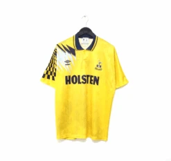 1991/95 Tottenham Hotspur Vintage Umbro Away Football Shirt (L)(1991 95 Tottenham Hotspur Vintage Umbro Away Football Shirt L)