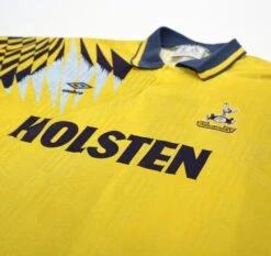 1991/95 Tottenham Hotspur Vintage Umbro Away Football Shirt (L)(1991 95 Tottenham Hotspur Vintage Umbro Away Football Shirt L) -Football Shirt Collective 1991 95 tottenham hotspur vintage umbro away football shirt l 43365338808567