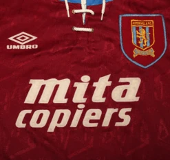 1992/93 McGRATH #5 Aston Villa Vintage Umbro Home Football Shirt (M/L)(1992 93 Mcgrath 5 Aston Villa Vintage Umbro Home Football Shirt M L) -Football Shirt Collective 1992 93 mcgrath 5 aston villa vintage umbro home football shirt m l 1154840828