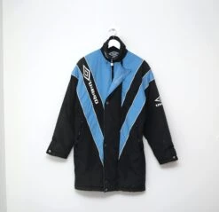 1992/93 SHEFFIELD WEDNESDAY Vintage Umbro Football Bench Coat Jacket (S/M)(1992 93 Sheffield Wednesday Vintage Umbro Football Bench Coat Jacket S M)