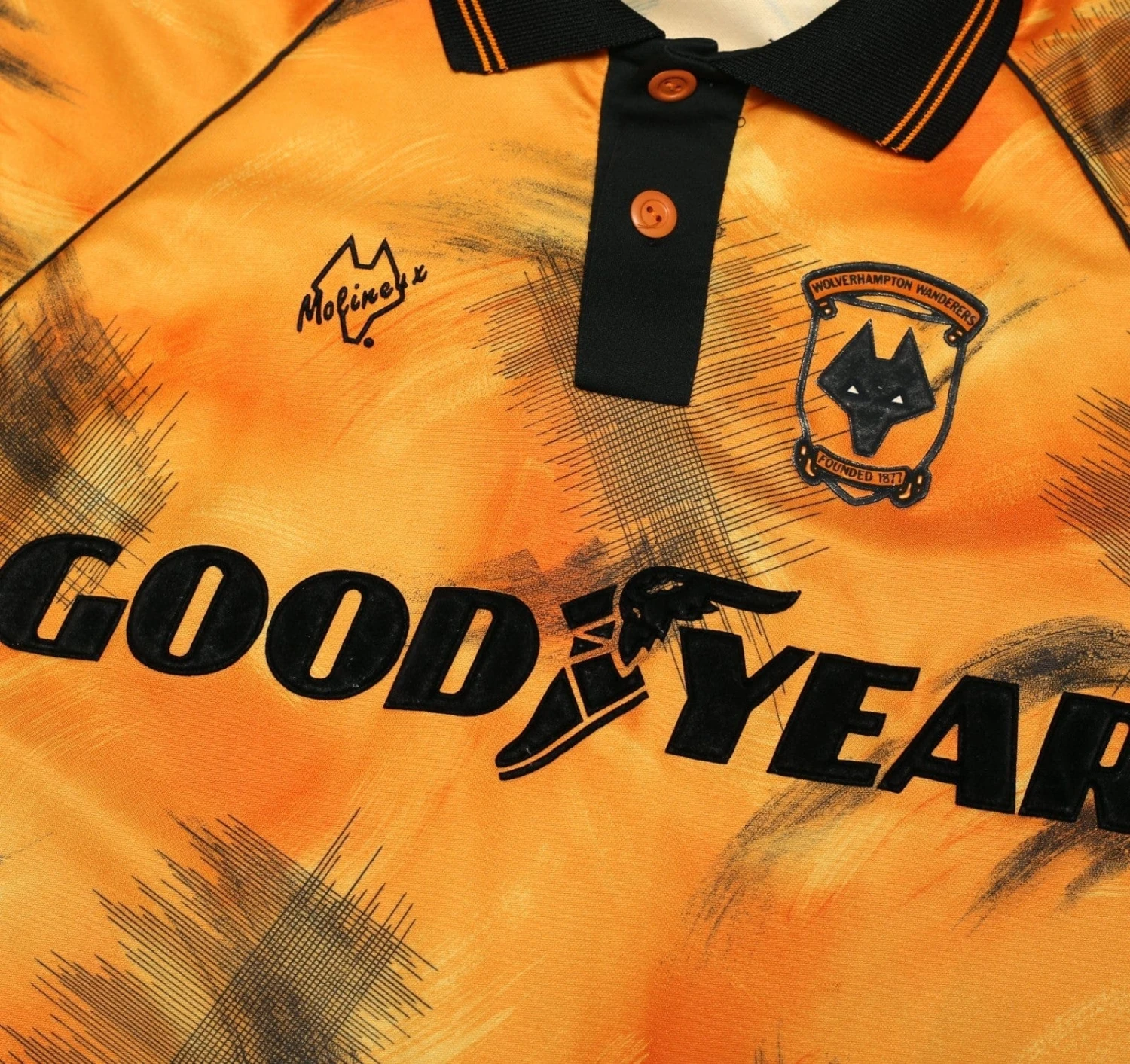 1992/93 WOLVERHAMPTON WANDERERS Vintage Molineux Home Football Shirt (M)(1992 93 wolverhampton wanderers vintage molineux home football shirt m) 1992/93 WOLVERHAMPTON WANDERERS Vintage Molineux Home Football Shirt (M)(1992 93 Wolverhampton Wanderers Vintage Molineux Home Football Shirt M) -Football Shirt Collective 1992 93 wolverhampton wanderers vintage molineux home football shirt m 1177518920