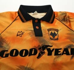1992/93 WOLVERHAMPTON WANDERERS Vintage Molineux Home Football Shirt (M)(1992 93 Wolverhampton Wanderers Vintage Molineux Home Football Shirt M) 5 1992/93 WOLVERHAMPTON WANDERERS Vintage Molineux Home Football Shirt (M)(1992 93 Wolverhampton Wanderers Vintage Molineux Home Football Shirt M) -Football Shirt Collective 1992 93 wolverhampton wanderers vintage molineux home football shirt m 1177518922