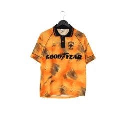 1992/93 WOLVERHAMPTON WANDERERS Vintage Molineux Home Football Shirt (M)(1992 93 Wolverhampton Wanderers Vintage Molineux Home Football Shirt M)