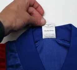 1992/94 CANTONA #18 France Vintage Adidas Home Football Shirt Jersey (L) Euro 92(1992 94 Cantona 18 France Vintage Adidas Home Football Shirt Jersey L Euro 92) -Football Shirt Collective 1992 94 cantona 18 france vintage adidas home football shirt jersey l euro 92 40009938338039