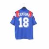 1992/94 Cantona #18 France Vintage Adidas Home Football Shirt (L) 40/42 Euro 92(1992 94 Cantona 18 France Vintage Adidas Home Football Shirt L 40 42 Euro 92)