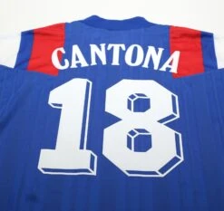 1992/94 Cantona #18 France Vintage Adidas Home Football Shirt (L) 40/42 Euro 92(1992 94 Cantona 18 France Vintage Adidas Home Football Shirt L 40 42 Euro 92) -Football Shirt Collective 1992 94 cantona 18 france vintage adidas home football shirt l 40 42 euro 92 72145914921334