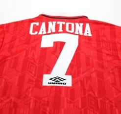 1992/94 CANTONA #7 Manchester United Vintage Umbro Home Football Shirt (L/XL)(1992 94 Cantona 7 Manchester United Vintage Umbro Home Football Shirt L Xl) 11 1992/94 CANTONA #7 Manchester United Vintage Umbro Home Football Shirt (L/XL)(1992 94 Cantona 7 Manchester United Vintage Umbro Home Football Shirt L Xl) -Football Shirt Collective 1992 94 cantona 7 manchester united vintage umbro home football shirt l xl 1176293473