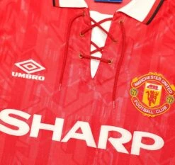 1992/94 CANTONA #7 Manchester United Vintage Umbro Home Football Shirt (L/XL)(1992 94 Cantona 7 Manchester United Vintage Umbro Home Football Shirt L Xl) 6 1992/94 CANTONA #7 Manchester United Vintage Umbro Home Football Shirt (L/XL)(1992 94 Cantona 7 Manchester United Vintage Umbro Home Football Shirt L Xl) -Football Shirt Collective 1992 94 cantona 7 manchester united vintage umbro home football shirt l xl 1176293478