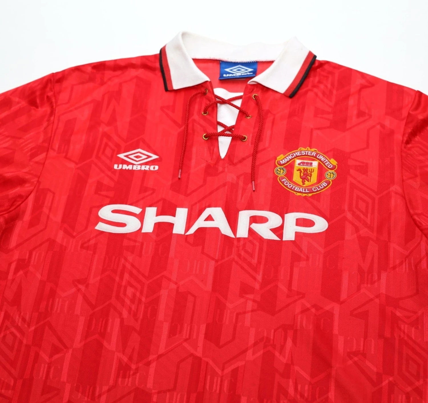 1992/94 CANTONA #7 Manchester United Vintage Umbro Home Football Shirt (L/XL)(1992 94 cantona 7 manchester united vintage umbro home football shirt l xl) 1992/94 CANTONA #7 Manchester United Vintage Umbro Home Football Shirt (L/XL)(1992 94 Cantona 7 Manchester United Vintage Umbro Home Football Shirt L Xl) -Football Shirt Collective 1992 94 cantona 7 manchester united vintage umbro home football shirt l xl 1176293482