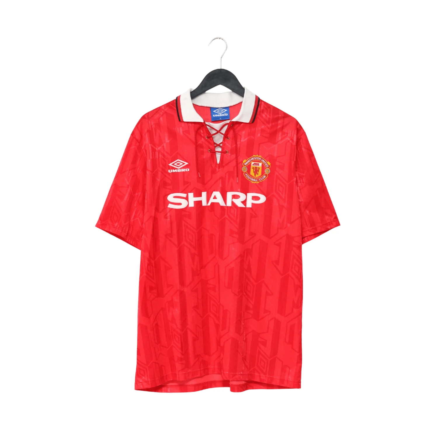 1992/94 CANTONA #7 Manchester United Vintage Umbro Home Football Shirt (L/XL)(1992 94 cantona 7 manchester united vintage umbro home football shirt l xl) 1992/94 CANTONA #7 Manchester United Vintage Umbro Home Football Shirt (L/XL)(1992 94 Cantona 7 Manchester United Vintage Umbro Home Football Shirt L Xl) -Football Shirt Collective 1992 94 cantona 7 manchester united vintage umbro home football shirt l xl 1176293483