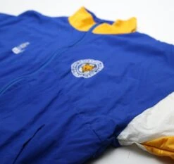1992/94 Leicester City Vintage Fox Leisure Football Track Top Jacket (L)(1992 94 Leicester City Vintage Fox Leisure Football Track Top Jacket L) -Football Shirt Collective 1992 94 leicester city vintage fox leisure football track top jacket l 73224329658742