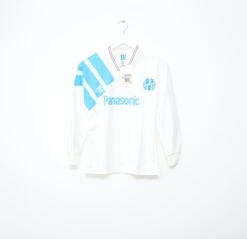 1992/94 MARSEILLE Vintage Adidas Equipment Long Sleeve Football Shirt (XS) BNWT(1992 94 Marseille Vintage Adidas Equipment Long Sleeve Football Shirt Xs Bnwt)