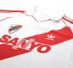 1992/94 RIVER PLATE Retro Adidas Originals LS Home Football Shirt Jersey (M)(1992 94 River Plate Retro Adidas Originals Ls Home Football Shirt Jersey M) -Football Shirt Collective 1992 94 river plate retro adidas originals ls home football shirt jersey m 40183386996983