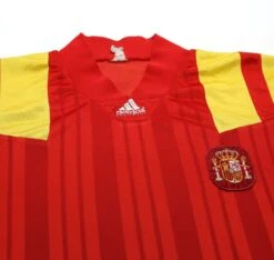 1992/94 SPAIN Vintage Adidas Equipment Player Issue Home Football Shirt (M)(1992 94 Spain Vintage Adidas Equipment Player Issue Home Football Shirt M) -Football Shirt Collective 1992 94 spain vintage adidas equipment player issue home football shirt m 39812516184311