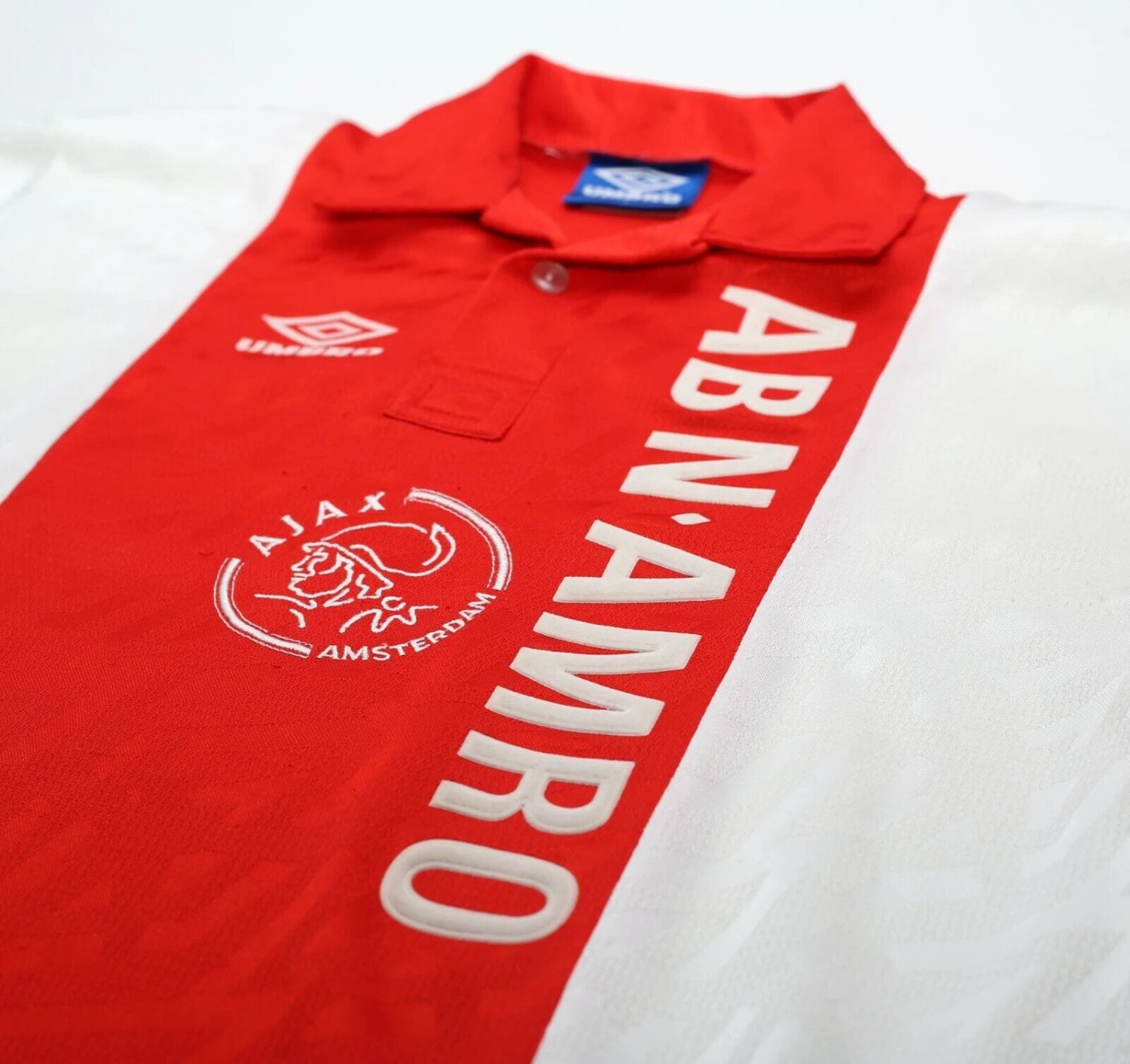 1993/94 Ajax Vintage Umbro Home Football Shirt (XL)(1993 94 ajax vintage umbro home football shirt xl) 1993/94 Ajax Vintage Umbro Home Football Shirt (XL)(1993 94 Ajax Vintage Umbro Home Football Shirt Xl) -Football Shirt Collective 1993 94 ajax vintage umbro home football shirt xl 43365347066103