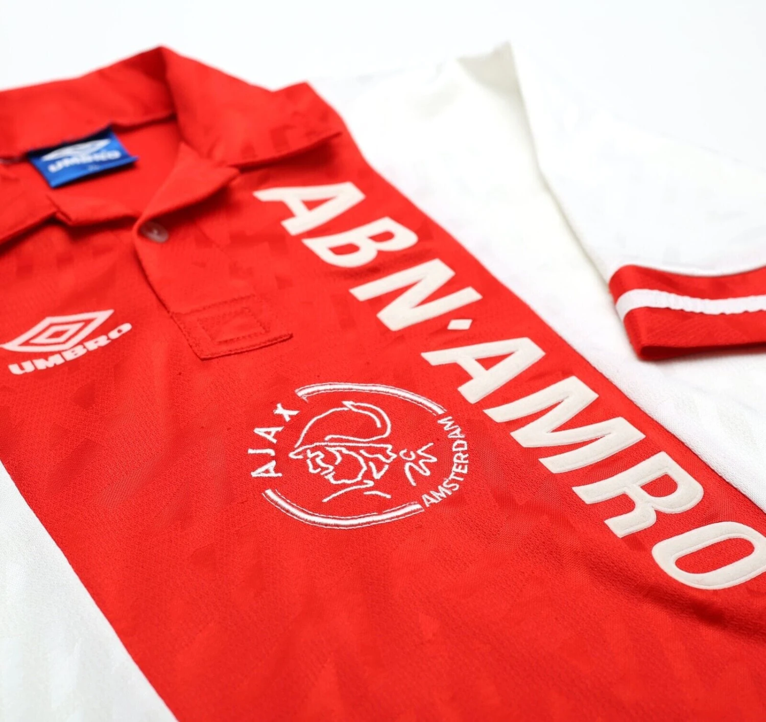 1993/94 Ajax Vintage Umbro Home Football Shirt (XL)(1993 94 ajax vintage umbro home football shirt xl) 1993/94 Ajax Vintage Umbro Home Football Shirt (XL)(1993 94 Ajax Vintage Umbro Home Football Shirt Xl) -Football Shirt Collective 1993 94 ajax vintage umbro home football shirt xl 43365347131639